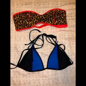 Victoria's secret large swim top bundle